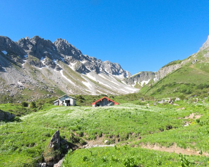 Driedaagse huttentocht Allgäuer Alpen Oberstdorf Duitsland