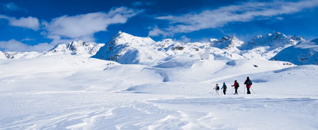 Wintersport Montafon wandelen winter Oostenrijk